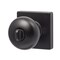 Sure-Loc Hardware Sure-Loc Hardware Durango Square Entry Knobset, Flat Black DU107-SQ FBL - alternate 2